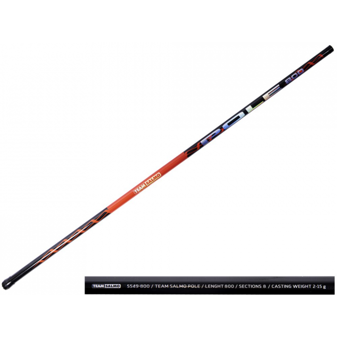 Удилище SALMO POLE 8.00 5549-800